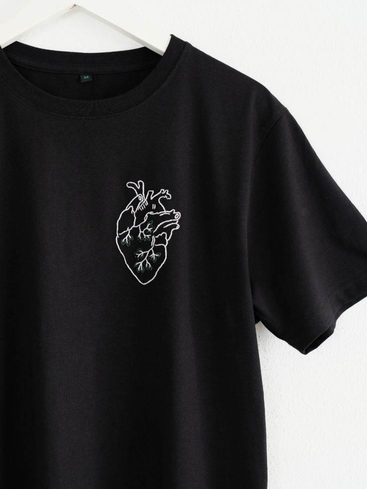 Minimal Hand Embroidery T-Shirt