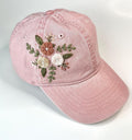 Floral Embroidery Cap